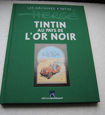 Comicsvalue ARCHIVES TINTIN TINTIN AU PAYS DE L OR NOIR HERGE