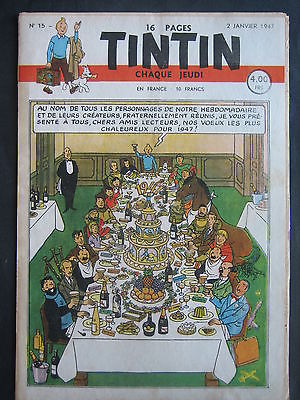 Comicsvalue Journal Tintin Belge N Du Janvier Couv