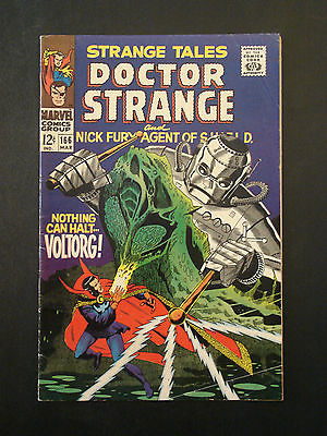 Comicsvalue STRANGE TALES 166 Silver Age Marvel Comic Dr