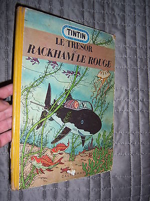 comicsvalue BD ANCIENNE TINTIN Le trésor de Rackham le rouge