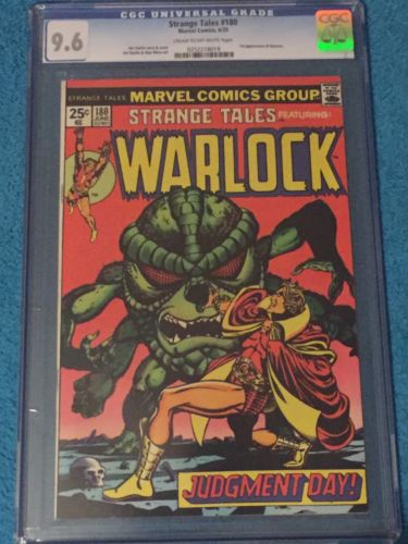 Comicsvalue Strange Tales Cgc Nm St Gamora Gotg Galaxy