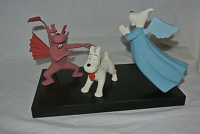 Comicsvalue Figurine Tintin La Tentation De Milou Ange Et D Mon