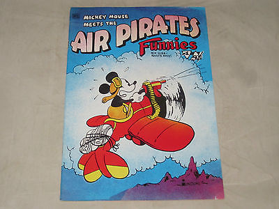 Comicsvalue Mickey Mouse Meets The Air Pirates Funnies Rare