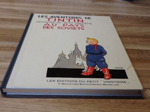 Comicsvalue Herge Tintin Reporter Au Pays Des Soviets Noir