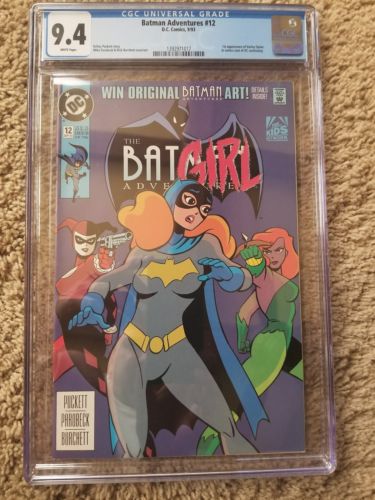 Comicsvalue Batman Adventures Cgc White Pages St Harley