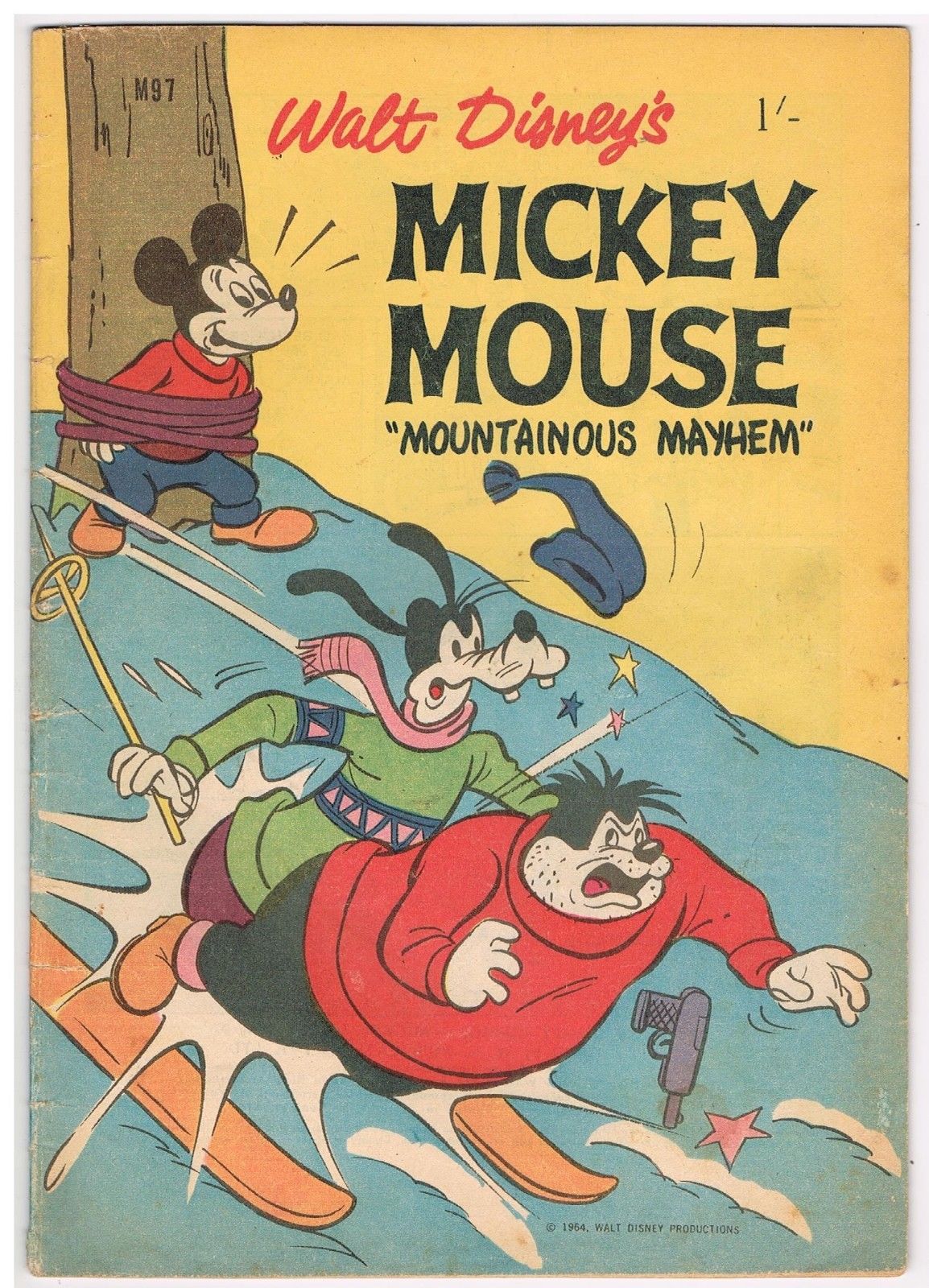 Comicsvalue AUSTRALIAN WALT DISNEY S MICKEY MOUSE COMIC M 97