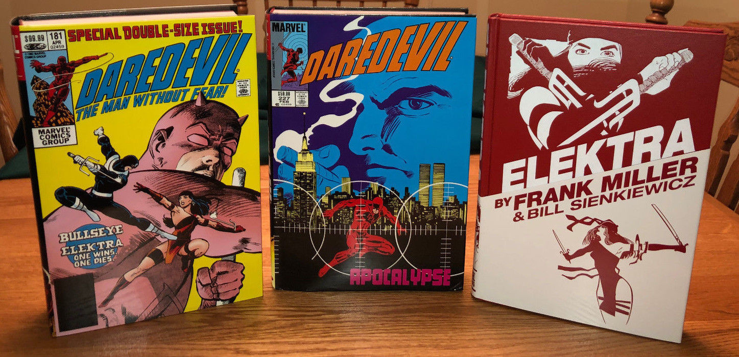 Comicsvalue Daredevil By Frank Miller Marvel Omnibus Lot