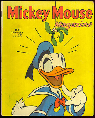 Comicsvalue Mickey Mouse Magazine Vol 5 4 Early Walt Disney