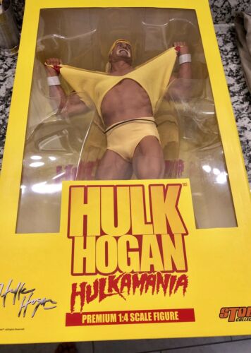 Comicsvalue Storm Collectibles Hulk Hogan Hulkamania Scale