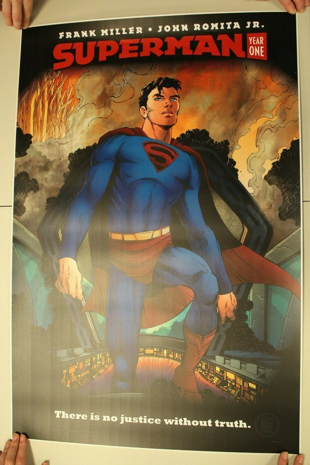 Comicsvalue DC Superman Year One Premium Acetate Poster 24 X 36