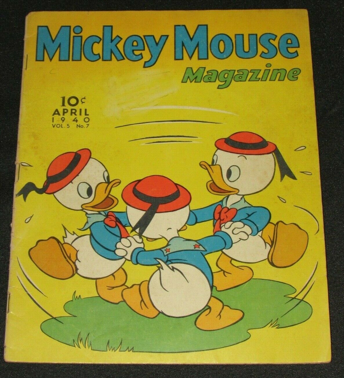 Comicsvalue Mickey Mouse Magazine 1940 Vol 5 7 Platinum Age