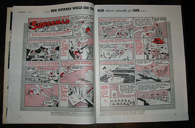 comicsvalue.com - Look Magazine Superman Comic Captures Hitler & Stalin ...