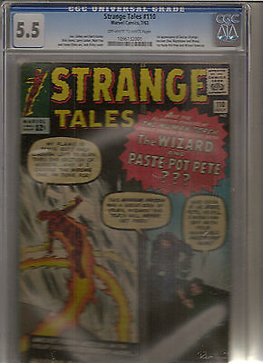 comicsvalue.com - STRANGE TALES 110 CGC 5.5 1ST APP. OF DR STRANGE 1ST ...