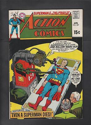 comicsvalue.com - Action Comics 387 389 391 395 397 400 402 7 Iss Lot ...