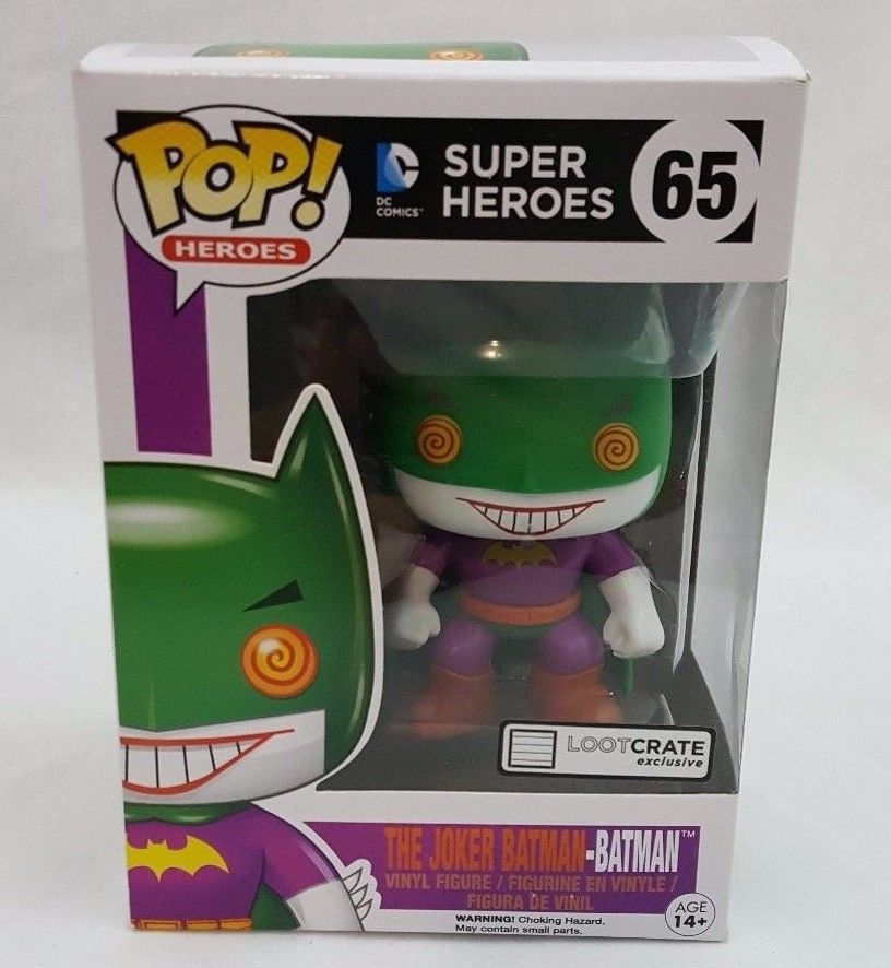 comicsvalue.com - Funko Pop DC Super Heroes The Joker Batman Batman #65 ...