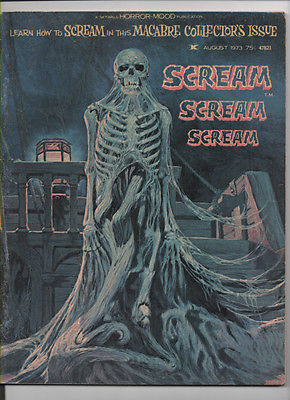 comicsvalue.com - Scream #1 Skywald 1973 Horror Comic Magazine VG/FN ...