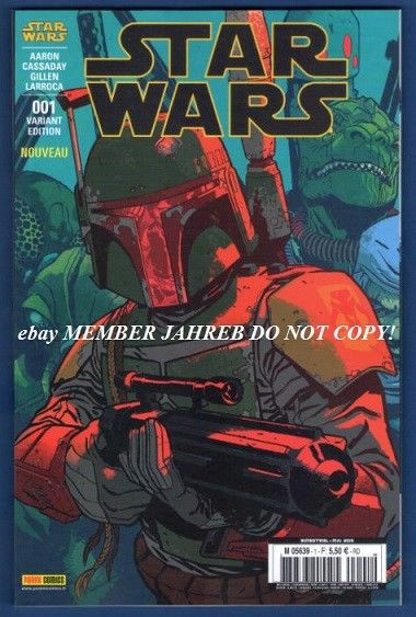 comicsvalue.com - Star Wars 1 Ramon Perez Bobba Fett Euro Variant Ltd 1 ...