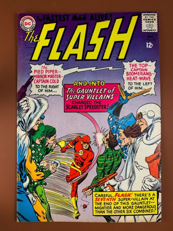 comicsvalue.com - The Flash #155 DC Comics Pied Piper Captain Boomerang ...