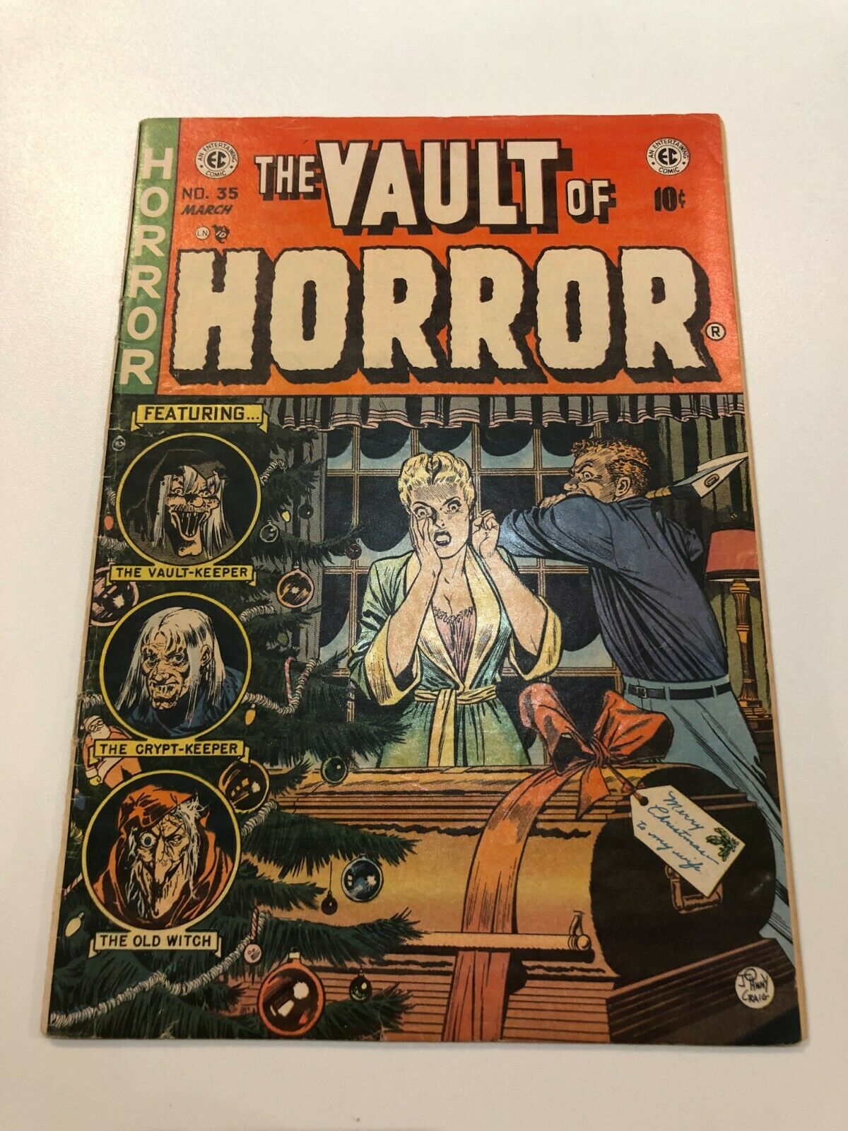 comicsvalue.com - Vault of Horror #35 VG+ 4.5 EC Horror Golden Age 1950 ...