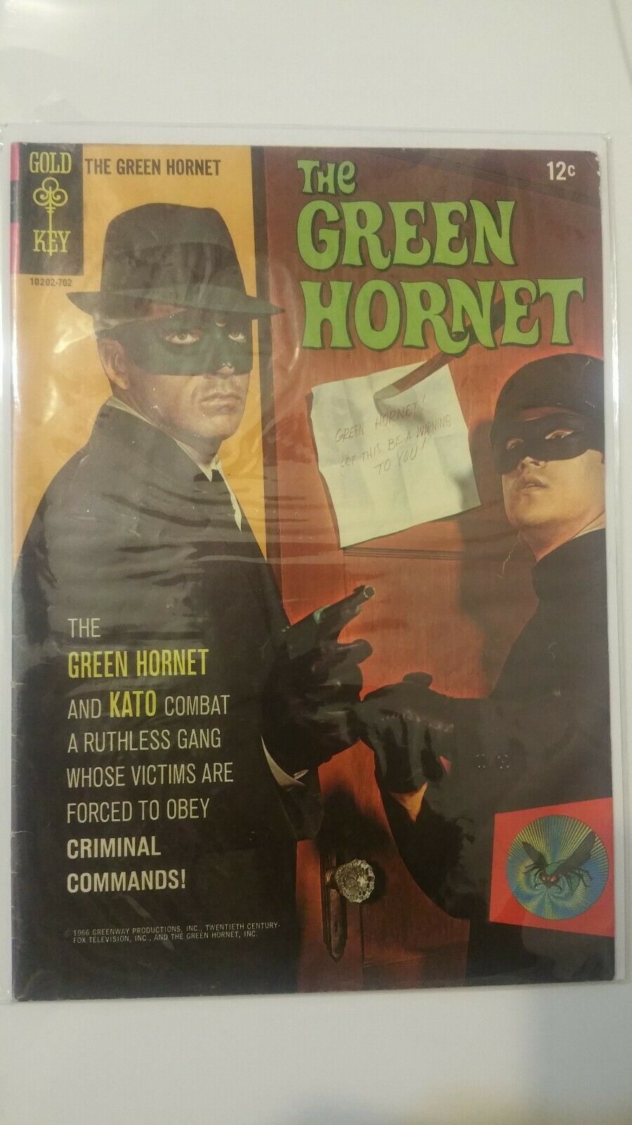 comicsvalue.com - The Green Hornet #1 Gold Key TV comic 1967 - Bruce ...