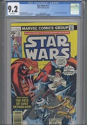 Comicsvalue.com - Star Wars #11 CGC 9.2 1978 Marvel Comic Crimson Jack ...