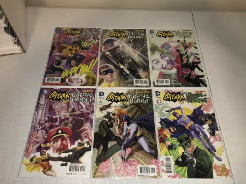 comicsvalue.com - Batman ‘66 Meets The Green Hornet 1-6 Complete NM ...