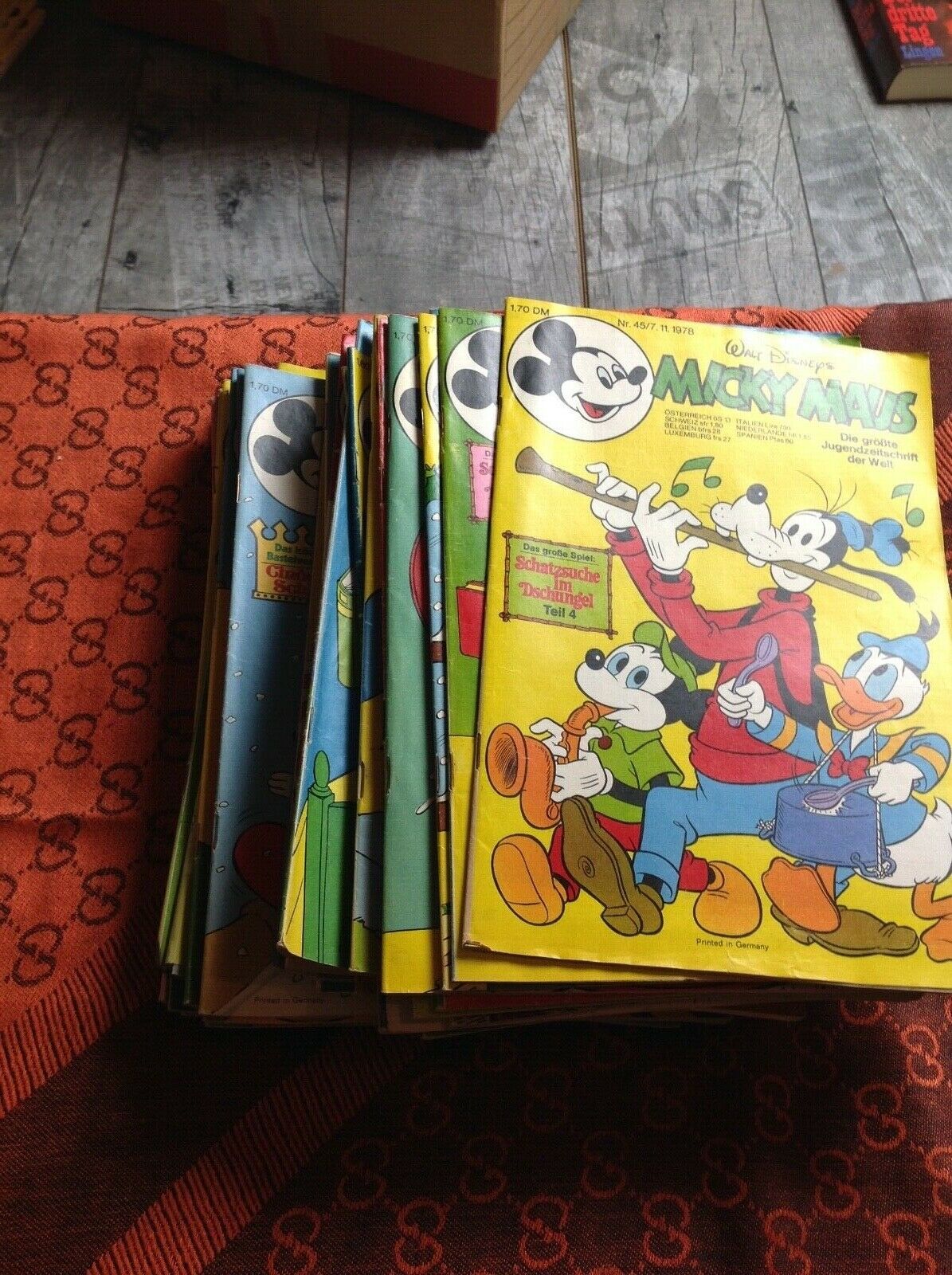 comicsvalue com Micky Maus Comic Hefte 42 Stück 1978 Sammlung Rarität